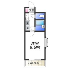 ヴィラリビエール堺の物件間取画像